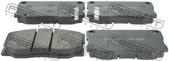 Колодки Febest 1201-HDF [58101-5HA30]