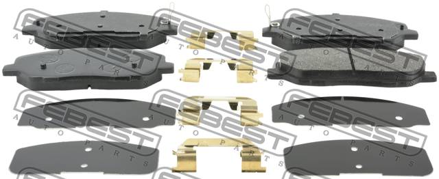 Колодки Febest 1201-SANF [48130-341A0] 