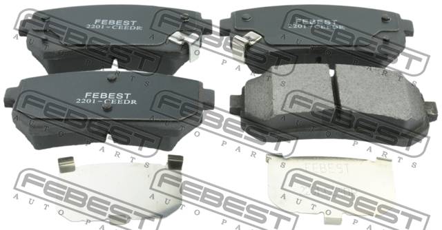 Колодки Febest 2201-CEEDR [58302-2SA00] 