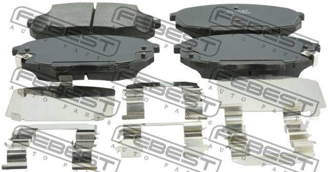 Колодки Febest 2201-CERIIF** [58101-1HA00] 