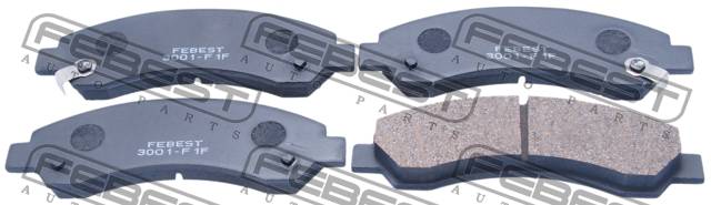 Колодки Febest 3001-F1F [3501175-K00-J] 