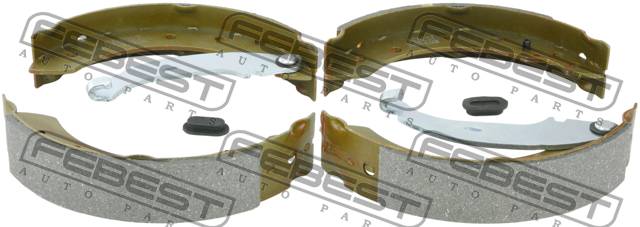 Колодки Барабанные Febest 2402-LOGR [4241.L5] 