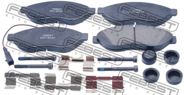 Колодки Febest 2501-BOXF [77364014] 