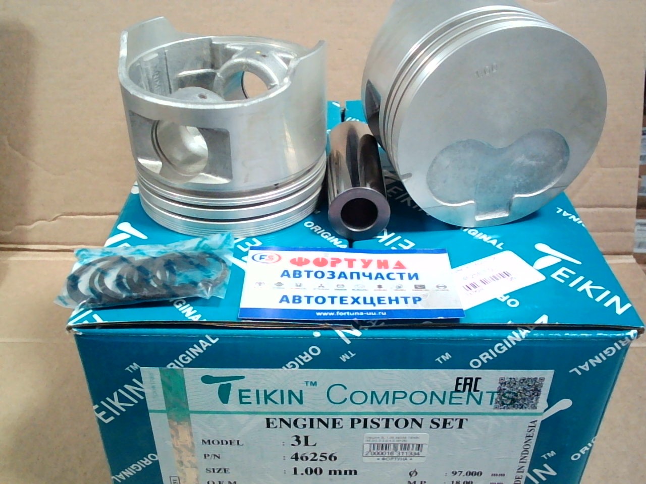 Поршня 3L 1, 00 46256 TEIKIN 
