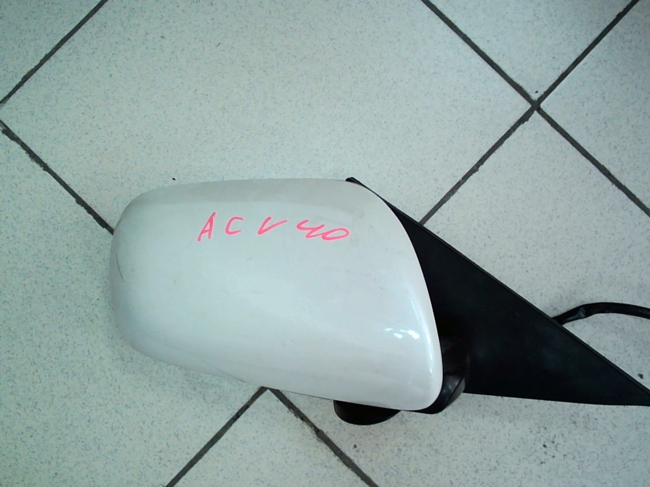 Зеркало TOY Camry ACV40 R /7 пр. белое/