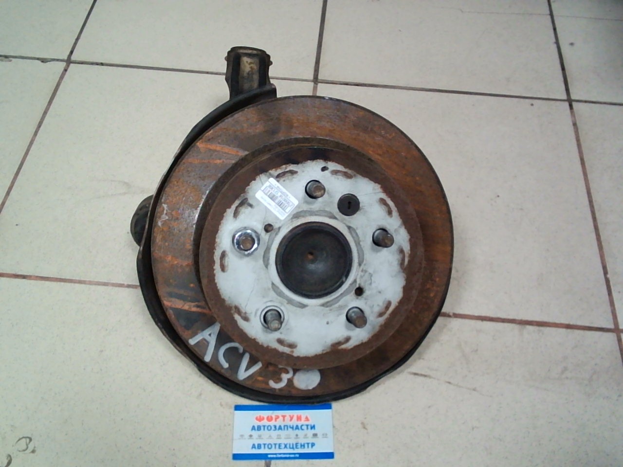 Ступица TOY CAMRY ACV30 REAR RH [б/у] (ступица+диск+ABS)