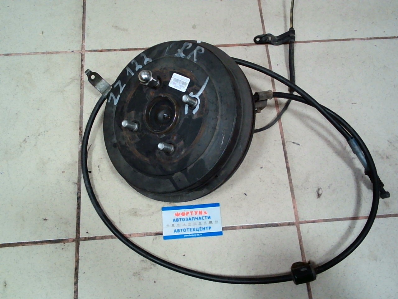 Ступица TOY COROLLA FIELDER NZE121, ZZE122 REAR RH [б/у] (ступица+барабан)