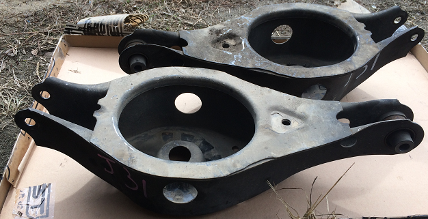 Рычаг NIS Teana J31 '03 REAR LOW LH [б/у] 