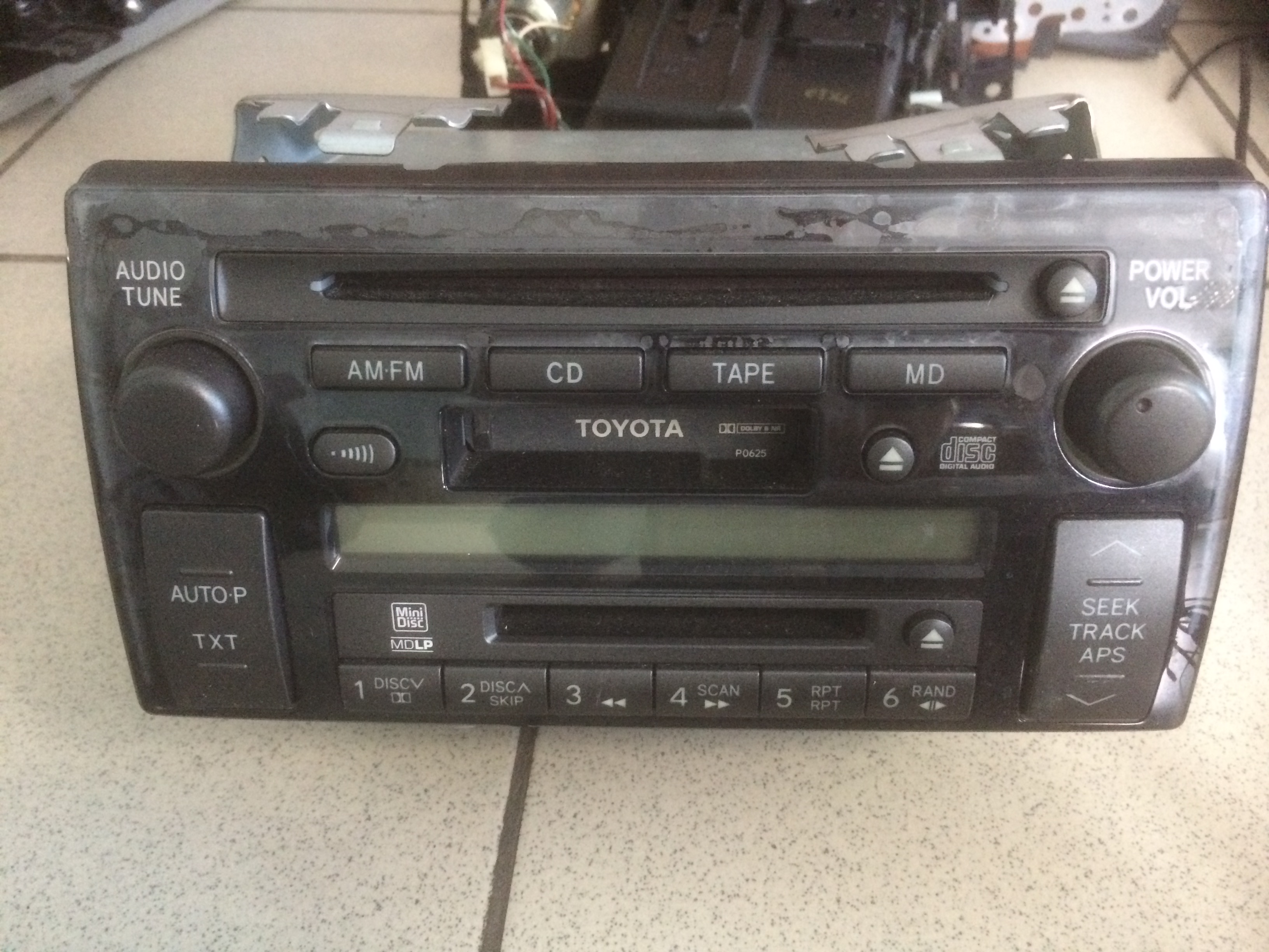 Магнитола TOY Camry ACV30 '03 [86120-33430] [б/у]