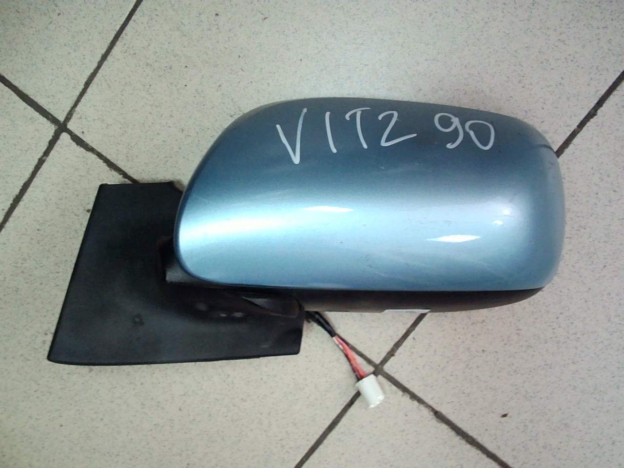 Зеркало TOY VITZ KSP90 '07 LH /голубой/ 5 пров. [б/у]