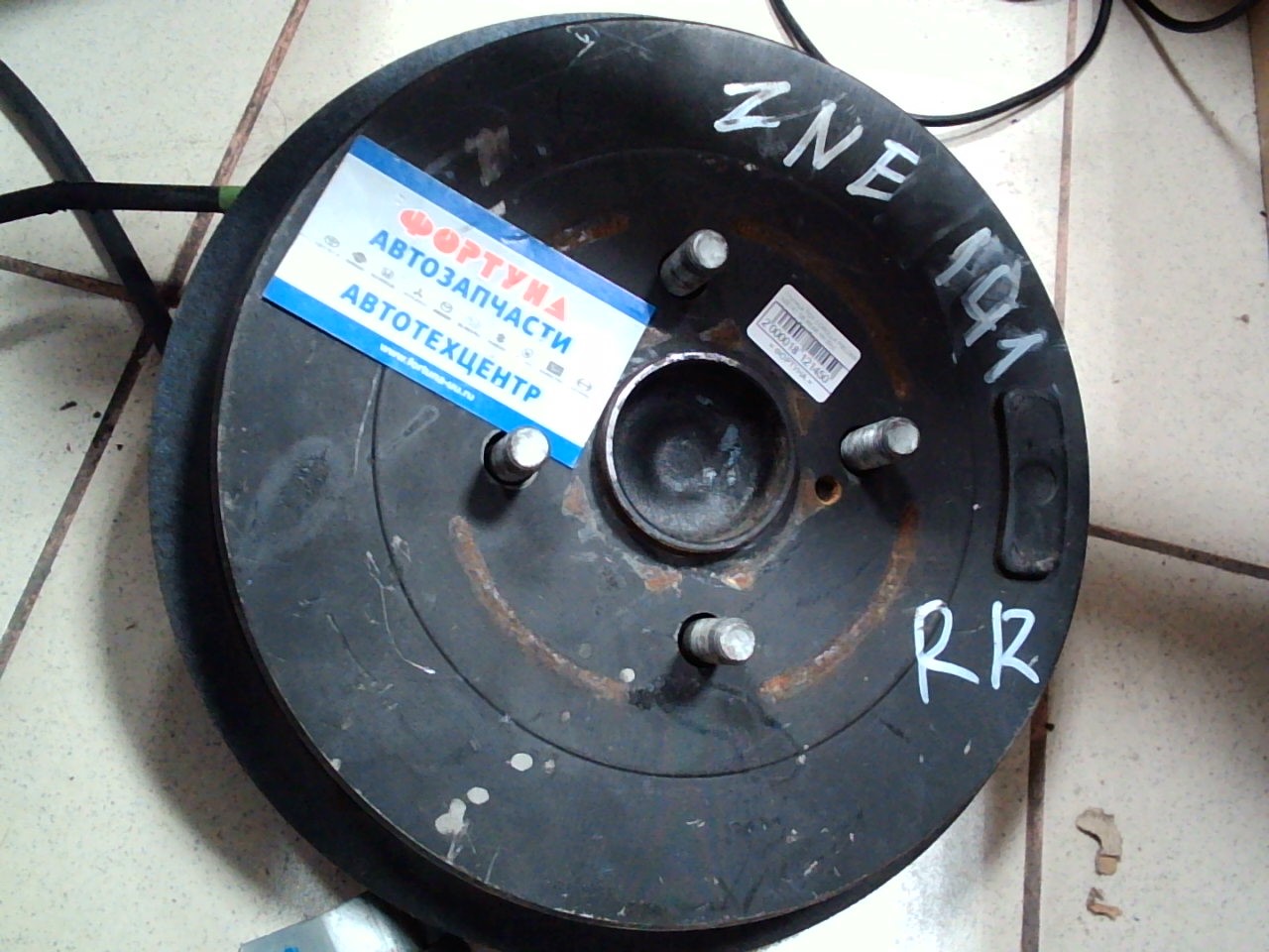 Ступица TOY COROLLA FIELDER NZE141 '08 REAR RH [б/у] (ступица+барабан)