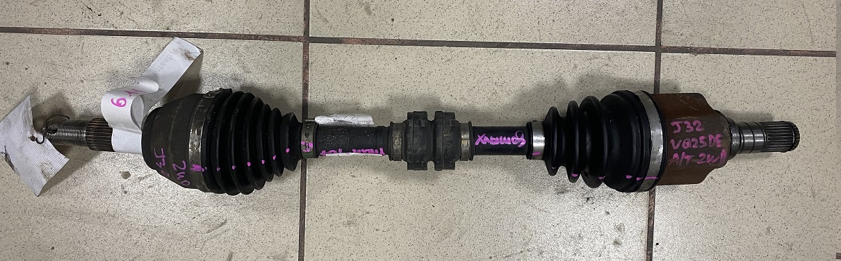 Привод NIS TEANA J32 VQ25DE '08 2WD FRONT LH [б/у] (короткий)