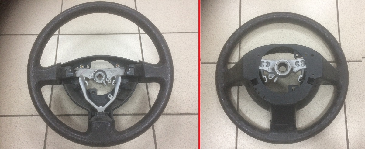 Руль TOY PASSO KGC10 без airbag [б/у]