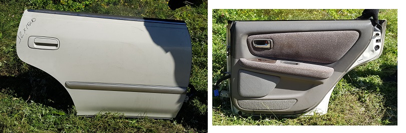 Дверь TOY MARK 100 REAR RH /белый/ [б/у]