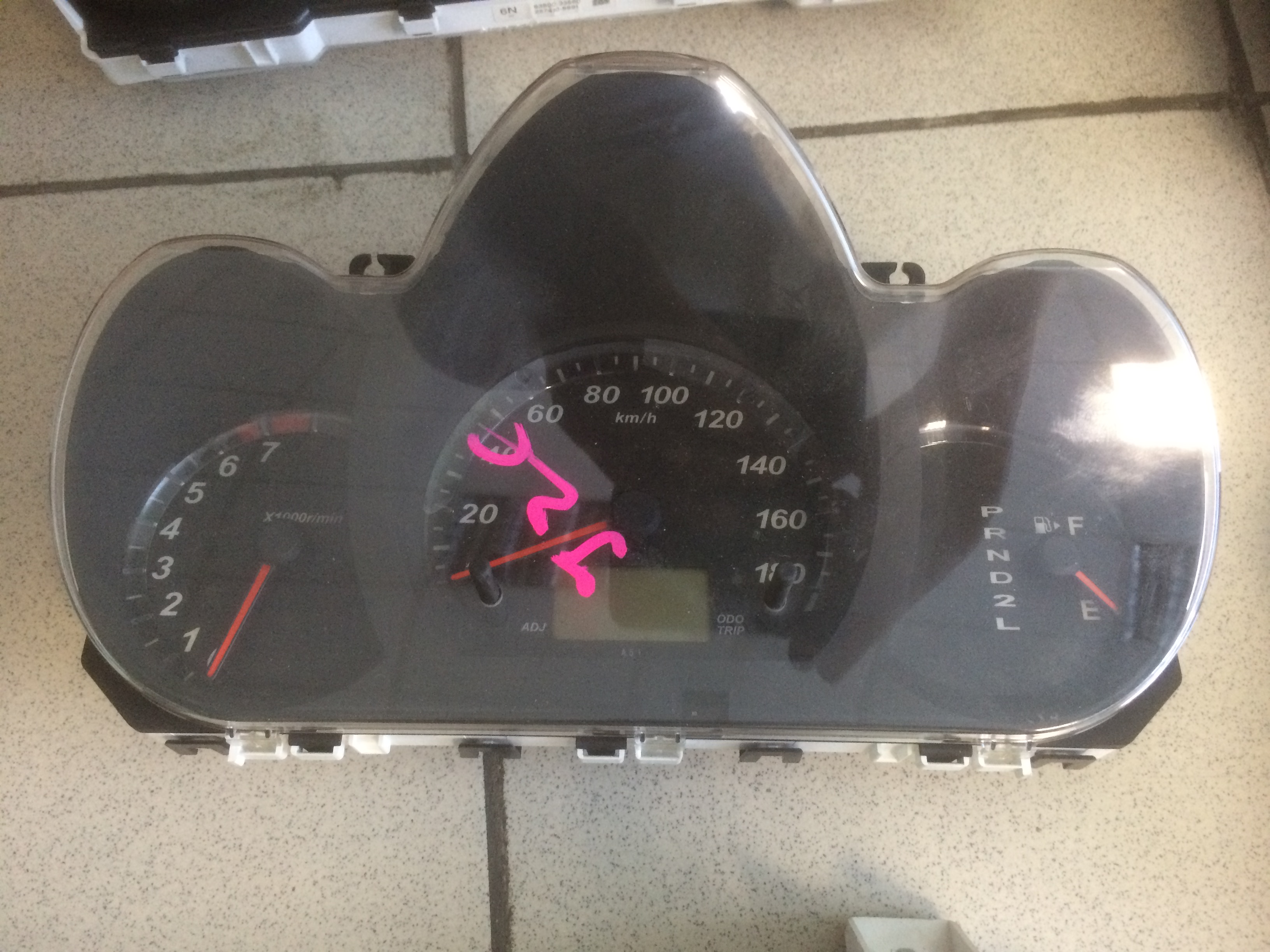 Спидометр TOY Rush J210E '06 [83800-B4401] [б/у] (пробег 66т.км)