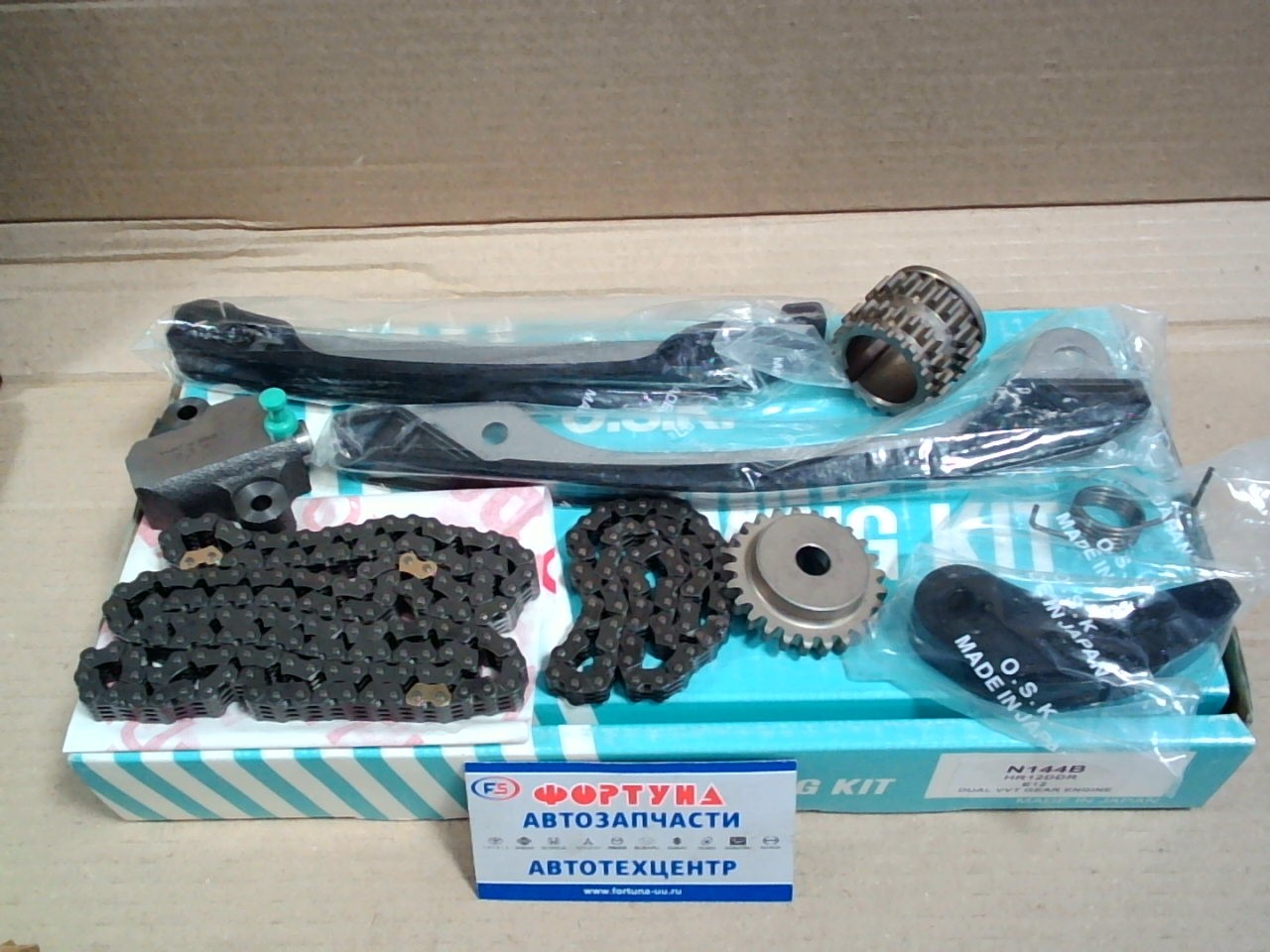 Комплект цепи ГРМ Nissan HR12DDR '10- /N144B/ OSK