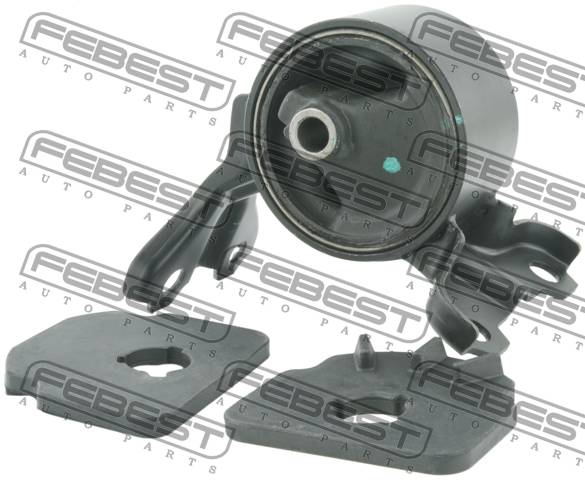 Подушка двигателя MM-CY2LH FEBEST /левая гидравлическая,  MT/