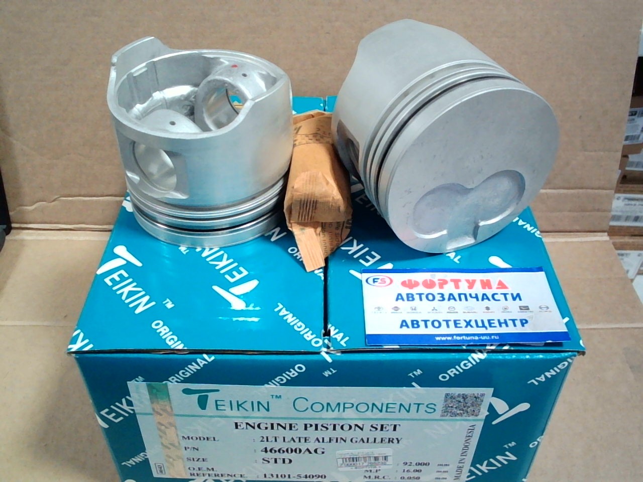 Поршня 2LT STD LATE [13101-54090] 46600AG TEIKIN /Alfin OIL Gallery/