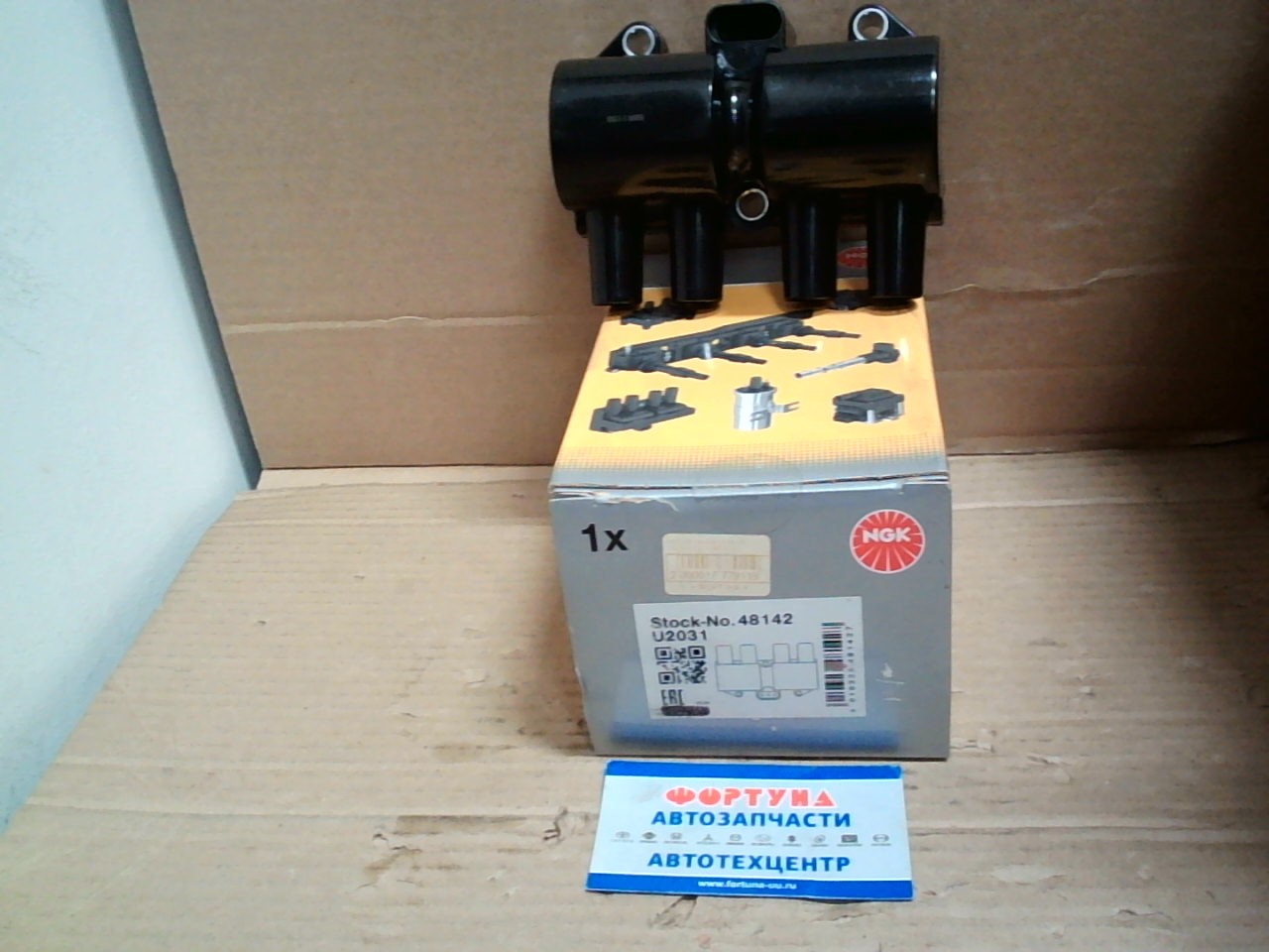 Катушки Зажигания 48142 (U2031) NGK /4-x цилиндровый DAEWOO MATIZ, NUBIRA, RAEZZO, LANOS 1.4-2.0 '96-,  Chevrolet Aveo '06-/