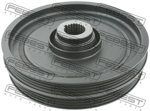 Шкив коленвала HDS-D16W   Febest