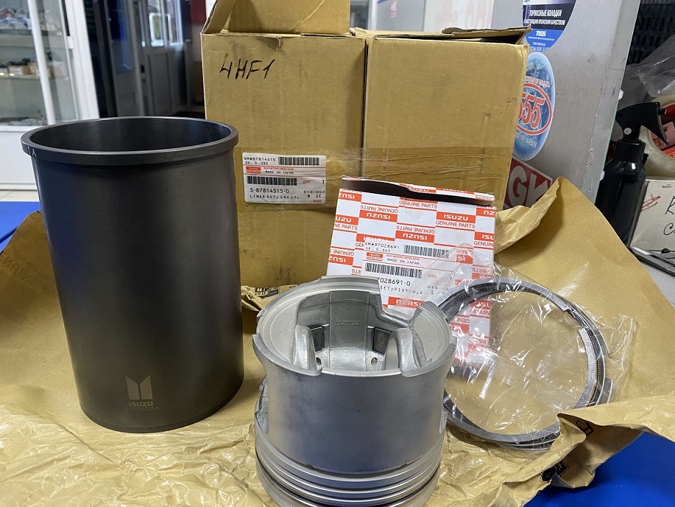 Гильзо-Поршневая группа 4HF1 ALFIN [5-87814-515-0]  /камера сгорания Q54,  высота=94/