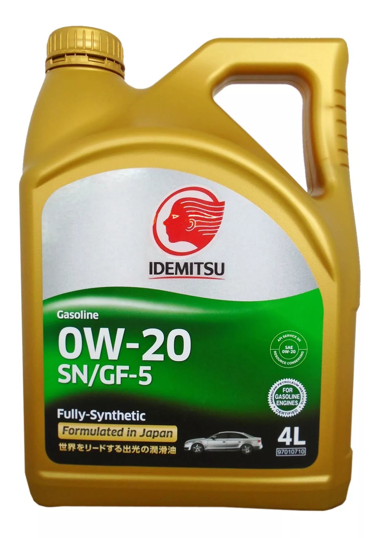 _УслугМаслIDEMITSU 0W-20 (4л) FULLY-SYNTHETIC (синтетическое)/SN/GF-5 /30021328-746/30011325-746 /(услуга по замене масла)