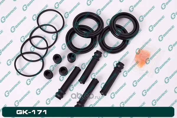 Ремкомплект тормозного суппорта GK-171 G-brake /FR CANTER FE507, FE50C, FE508, FE52C, FE527, FE53/