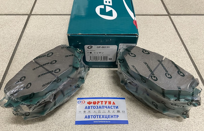 Колодки AN-782 (GP-06133) G-brake /Front MMC Canter 2015-/