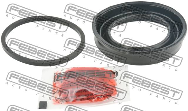 Ремкомплект тормозного суппорта FEBEST 2475-DUSTF /перед. YARIS NCP9# '05-'11/