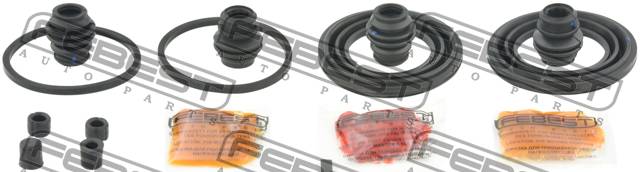 Ремкомплект тормозного суппорта FEBEST 0275-J11F /перед. QASHQAI UK MAKE J11E '13-/