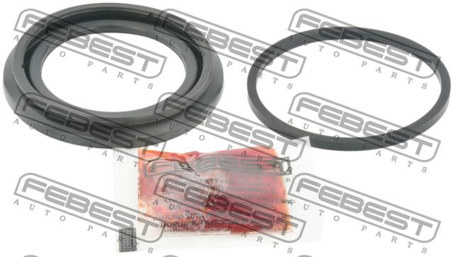 Ремкомплект тормозного суппорта FEBEST 0775-RW420F /перед. SUZUKI SX4 RW415, RW416, RW419, RW420 '06-'13/