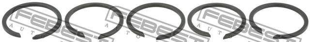 Кольцо стопорное CC-2-28X2-PCS5 Febest ЦЕНА ЗА 1 ШТ /5 шт. в упаковке/