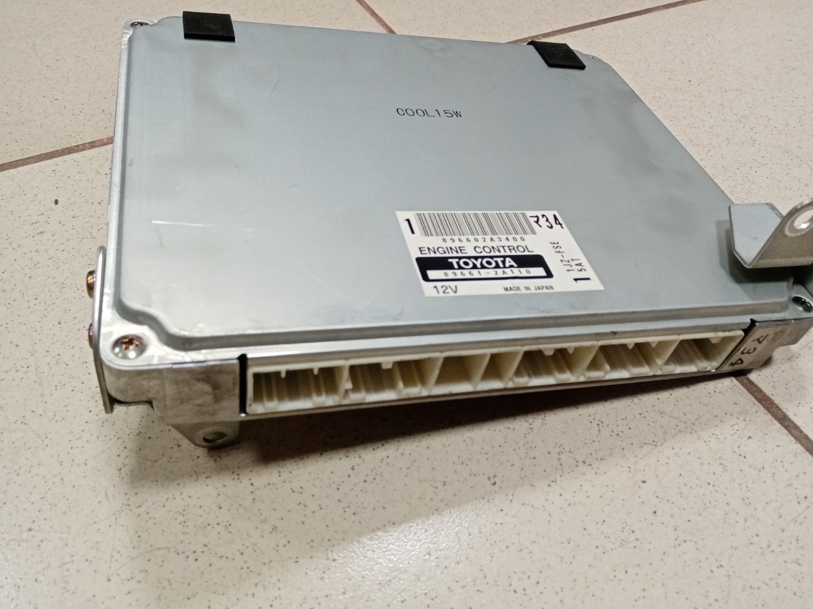 Блок управления efi TOY MARK II JZX110 1JZFSE [89661-2A110] [б/у]