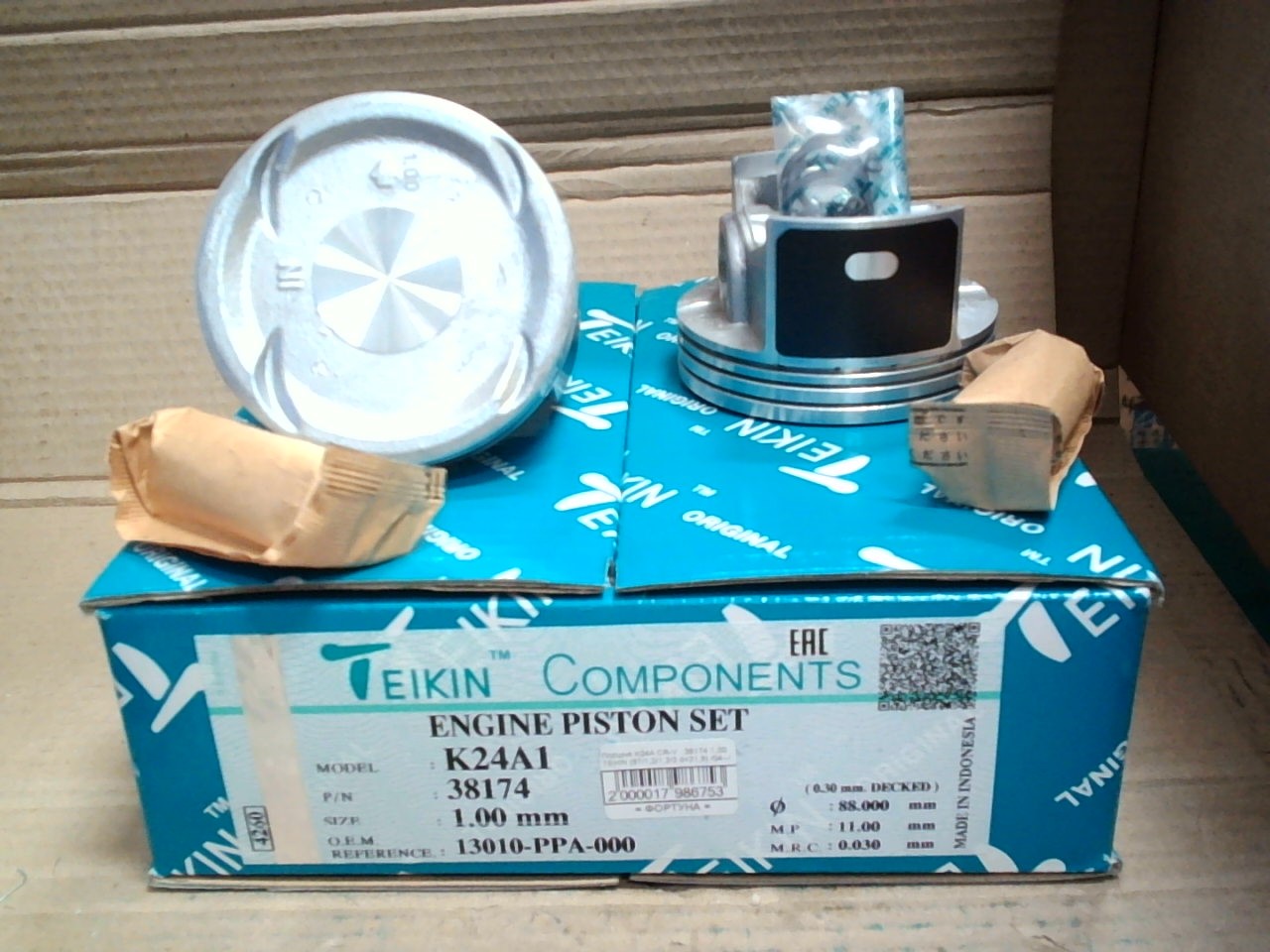 Поршня K24A CR-V   38174 1, 00 TEIKIN  /04--/