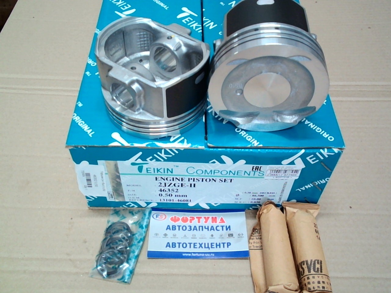 Поршня 2JZ-GE  46352 0, 50 TEIKIN  {CROWN #S151, CHASER, MARK 2 JZX101 '01-'07}