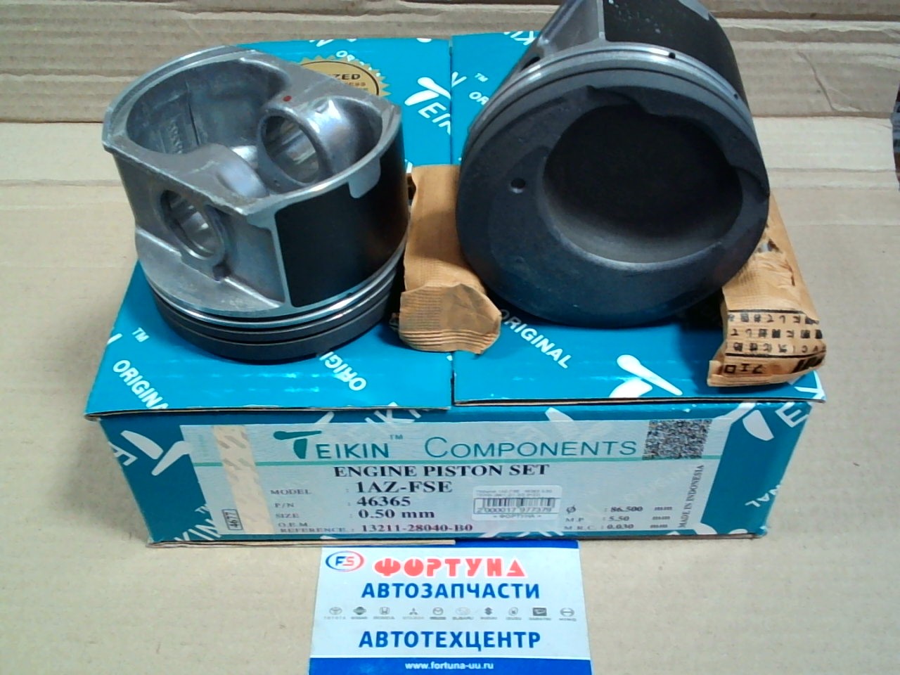 Поршня 1AZ-FSE 46365 0, 50 TEIKIN  {CALDINA AZT24#, RAV4 ACA2# '00-'07}