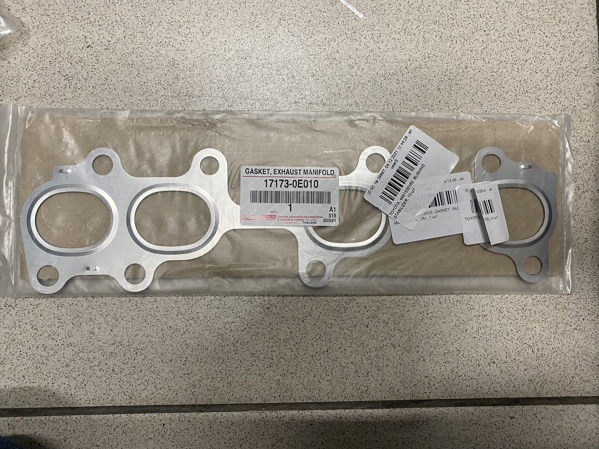 Прокладка выпускного коллектора 1GDFTV [17173-0E010] TOYOTA