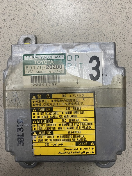 Блок управления airbag TOY ALLION,  PREMIO ZZT240 [89170-20200] [б/у]