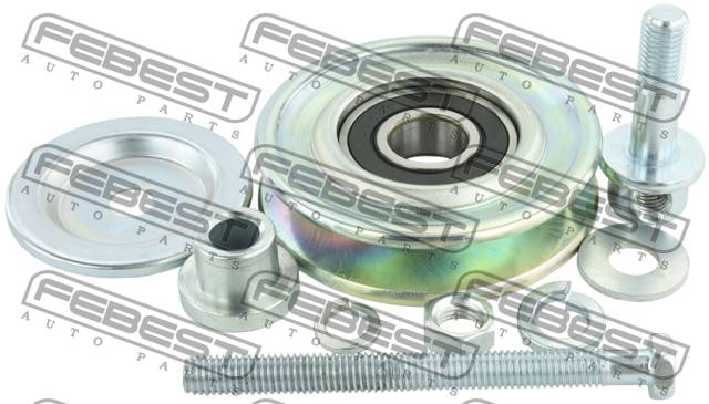 Ролик натяжной 0487-K96W  febest