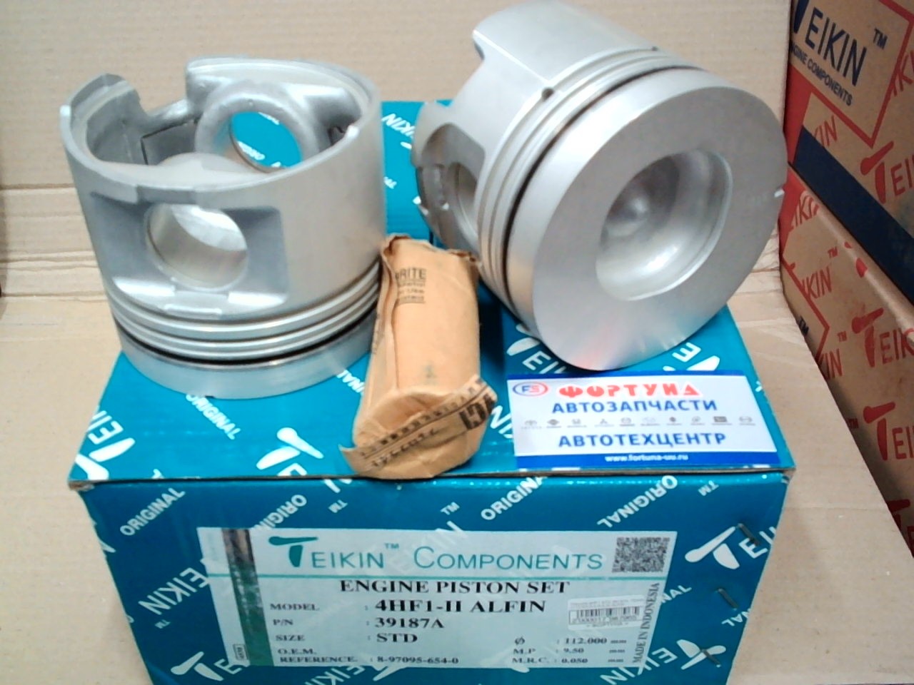 Поршня 4HF1 STD 39187A TEIKIN  ALFIN