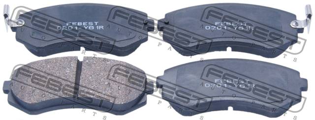 Колодки Febest 0201-Y61R  ЗАДНИЕ  [41060-40F90]  (NISSAN SAFARI/PATROL Y60 97-12)
