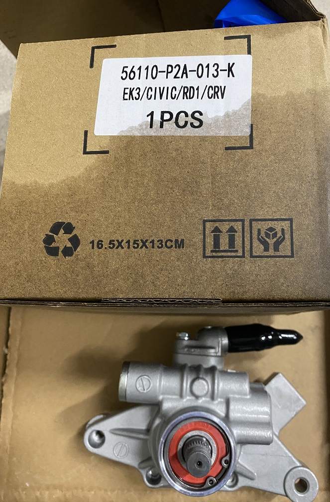 Насос гидроусилителя 56110-P2A-013 (DPV227) DAGGER /CR-V RD1 B20B, CIVIC EK3, HR-V GH3, GH4, GH1, GH2, Partner EY7, Orthia EL2, Stepwgn RF1, RF2/(без шкива)