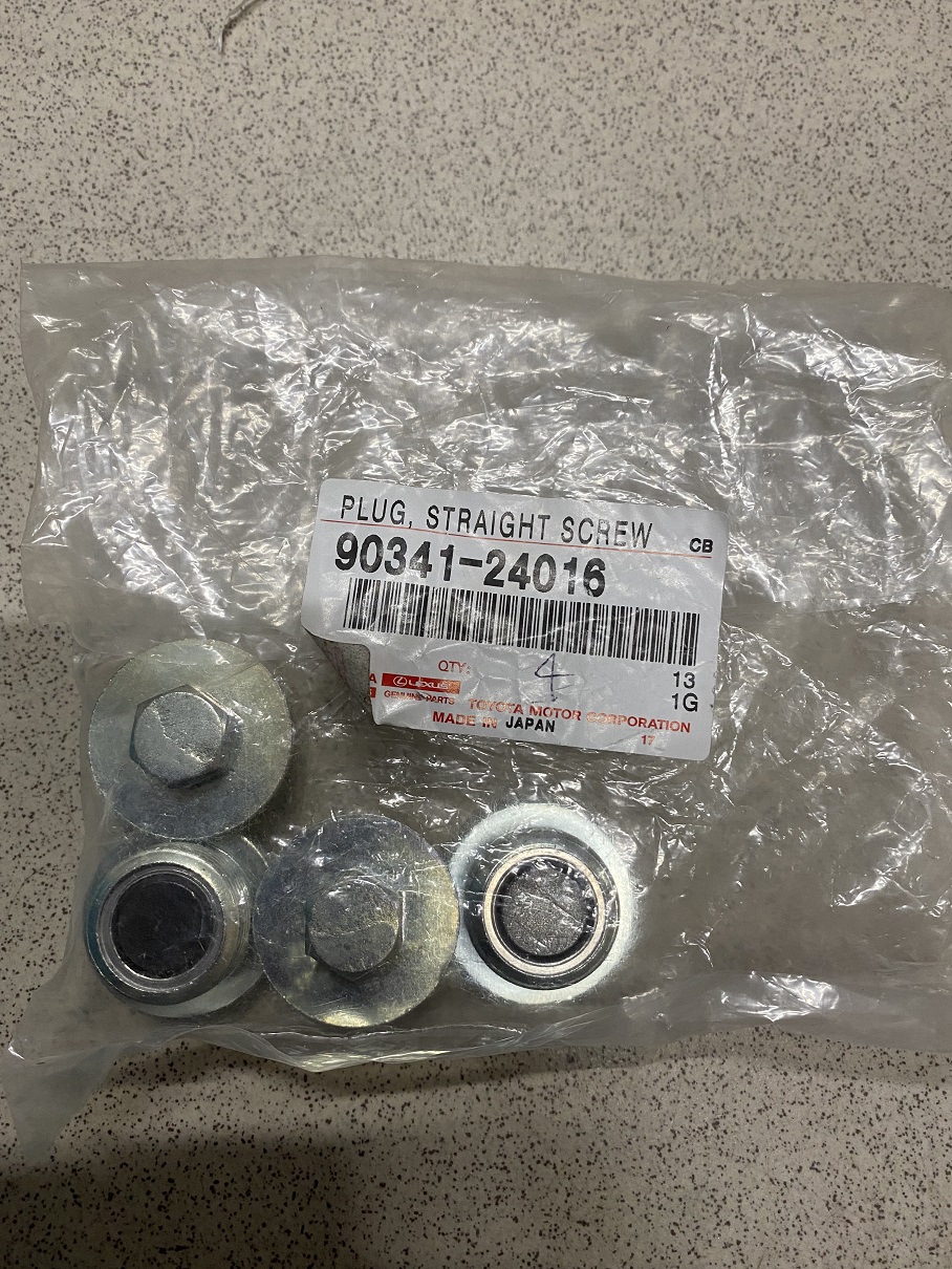 Болт 90341-24016 TOYOTA /маслосливной АКПП/