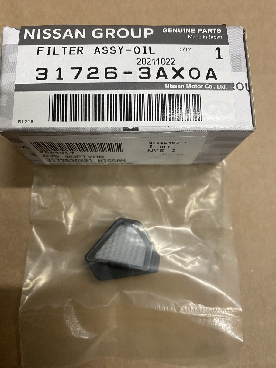 Фильтр АКПП 31726-3AX0A NISSAN /AD,  AD EXPERT VY12 '06-/Serena C24/