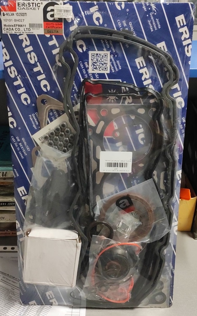 Ремкомплект ДВС YD25DDTI metal EF90611 [10101-BN027] ERISTIC