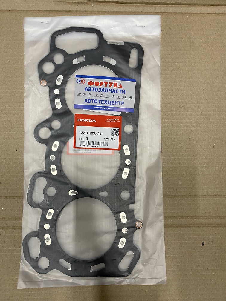 Прокладка ДВС J30A '06-  metal [12251-RCA-A01] HONDA