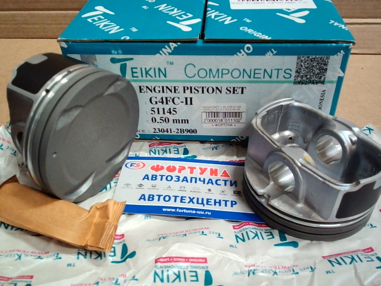 Поршня G4FC 1.6L 0, 50 51145 TEIKIN  /SOLARIS '17-/
