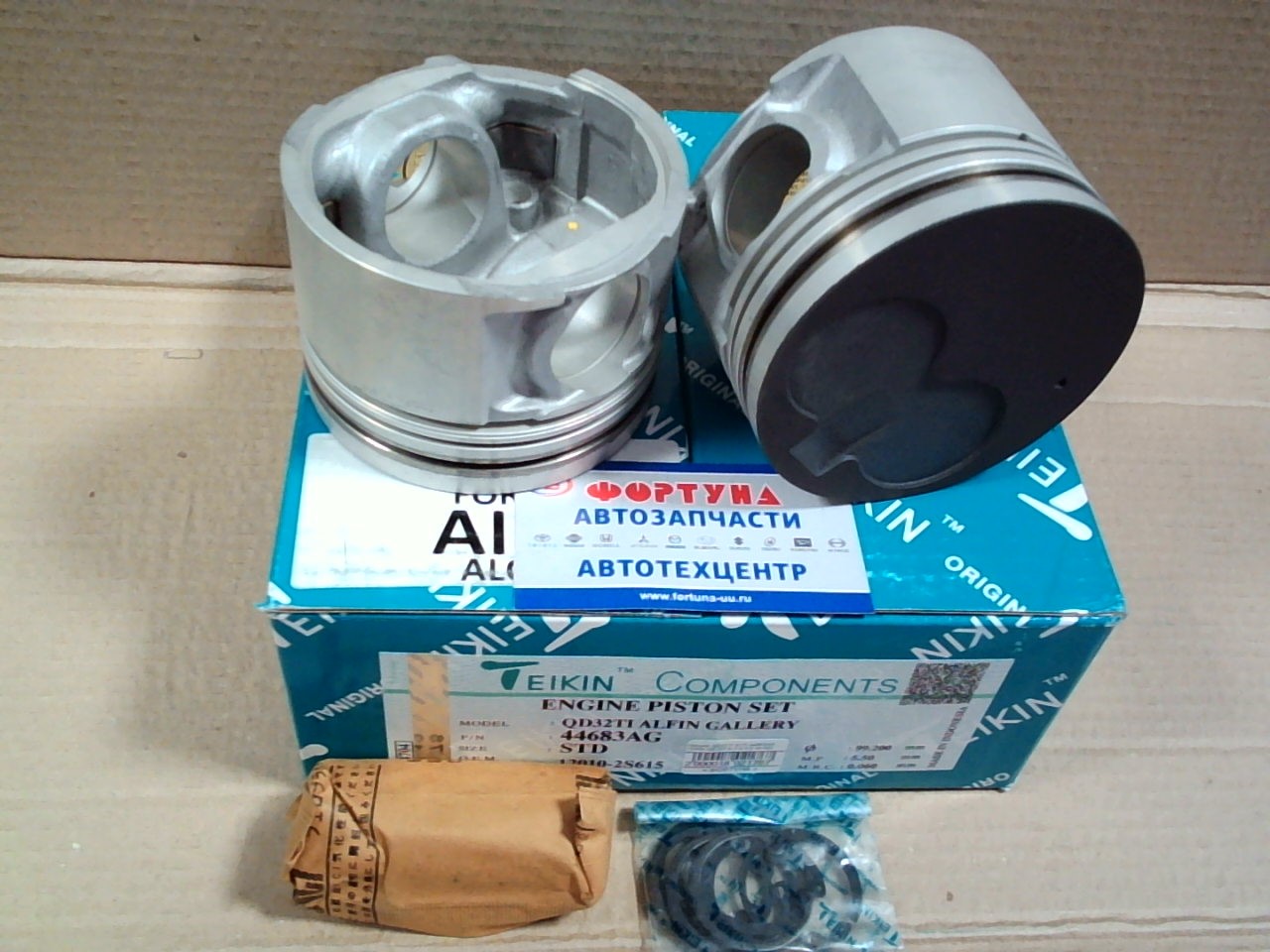 Поршня QD32Ti STD 44683AG TEIKIN 