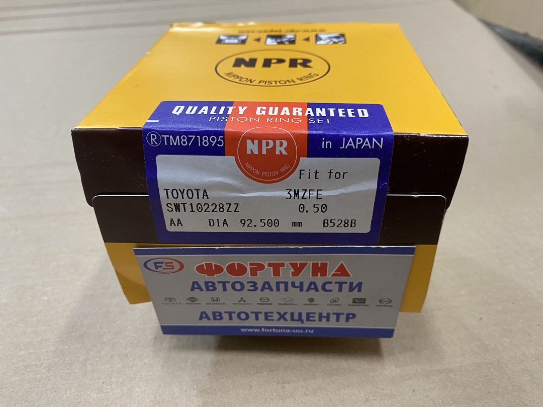Кольца 3MZ-FE 0, 50 SWT10-228ZZ NPR 