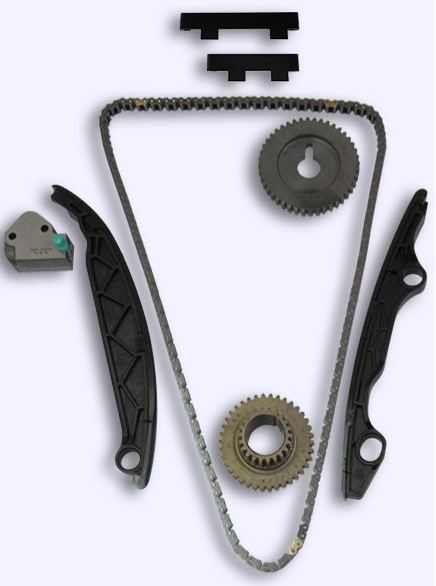 Комплект цепи ГРМ Nissan QR20DE,  QR25DE /N148B/ OSK (8д.)